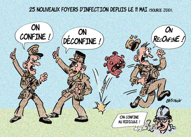 Ne confondons pas le général De Gaulle et le général Cluster