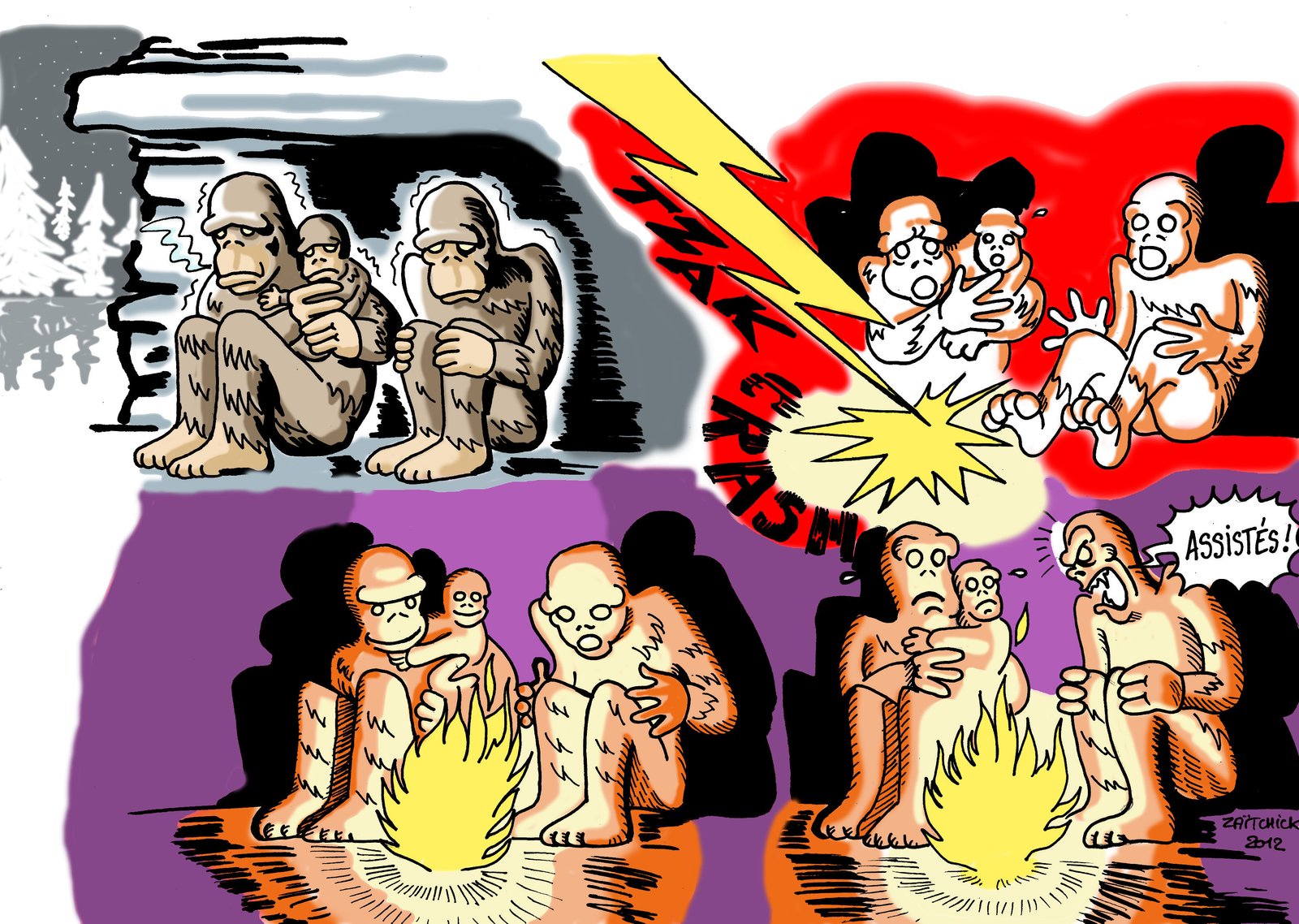 Le con à travers les âges.