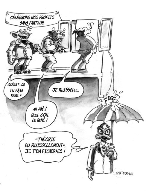 Ruissellement doré.