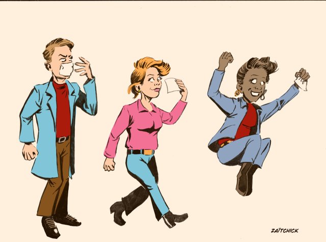 Recherches de dessins pour le SNETAA-FO