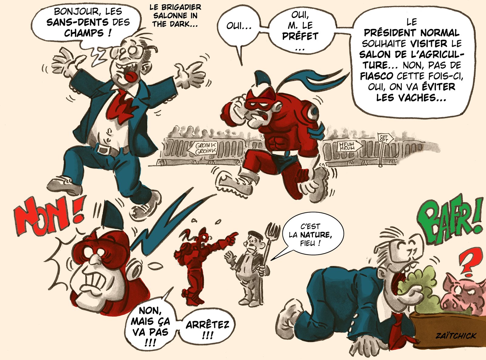 La nature reprend ses droits