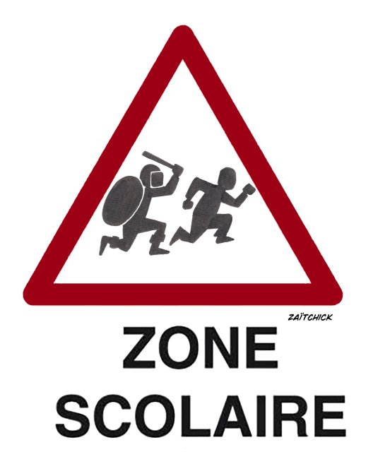 War zone scolaire
