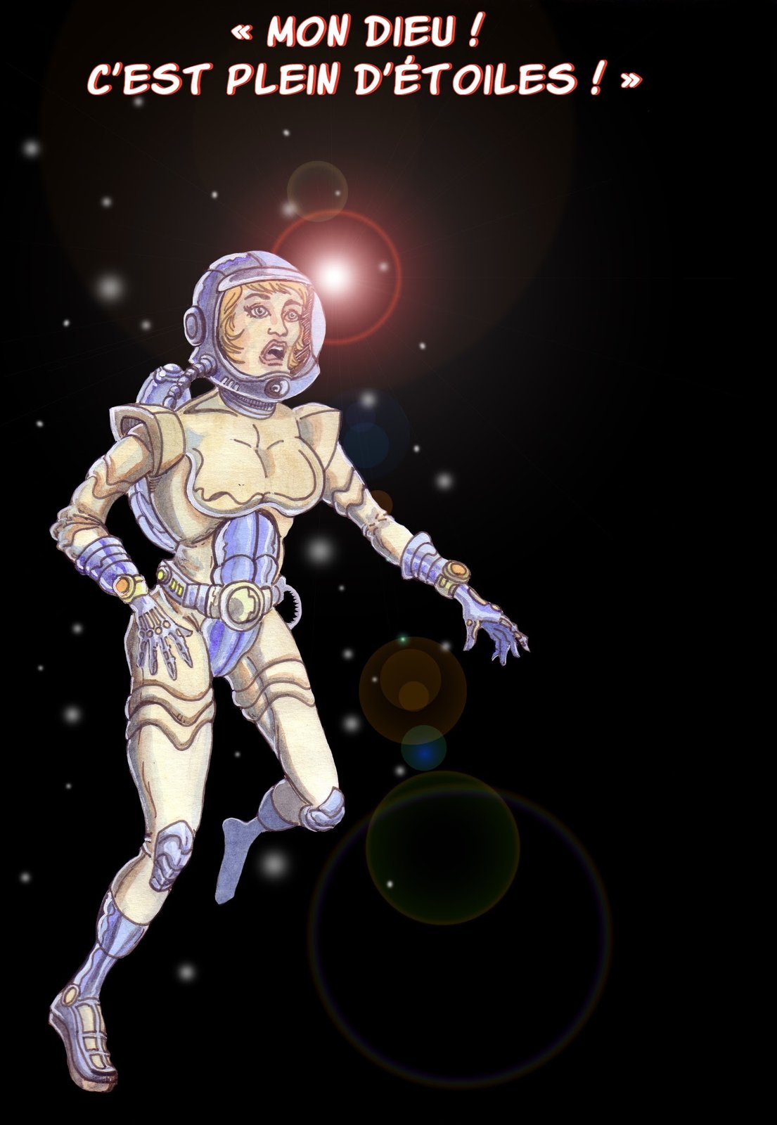 "Mon Dieu ! C'est plein d'étoiles !"