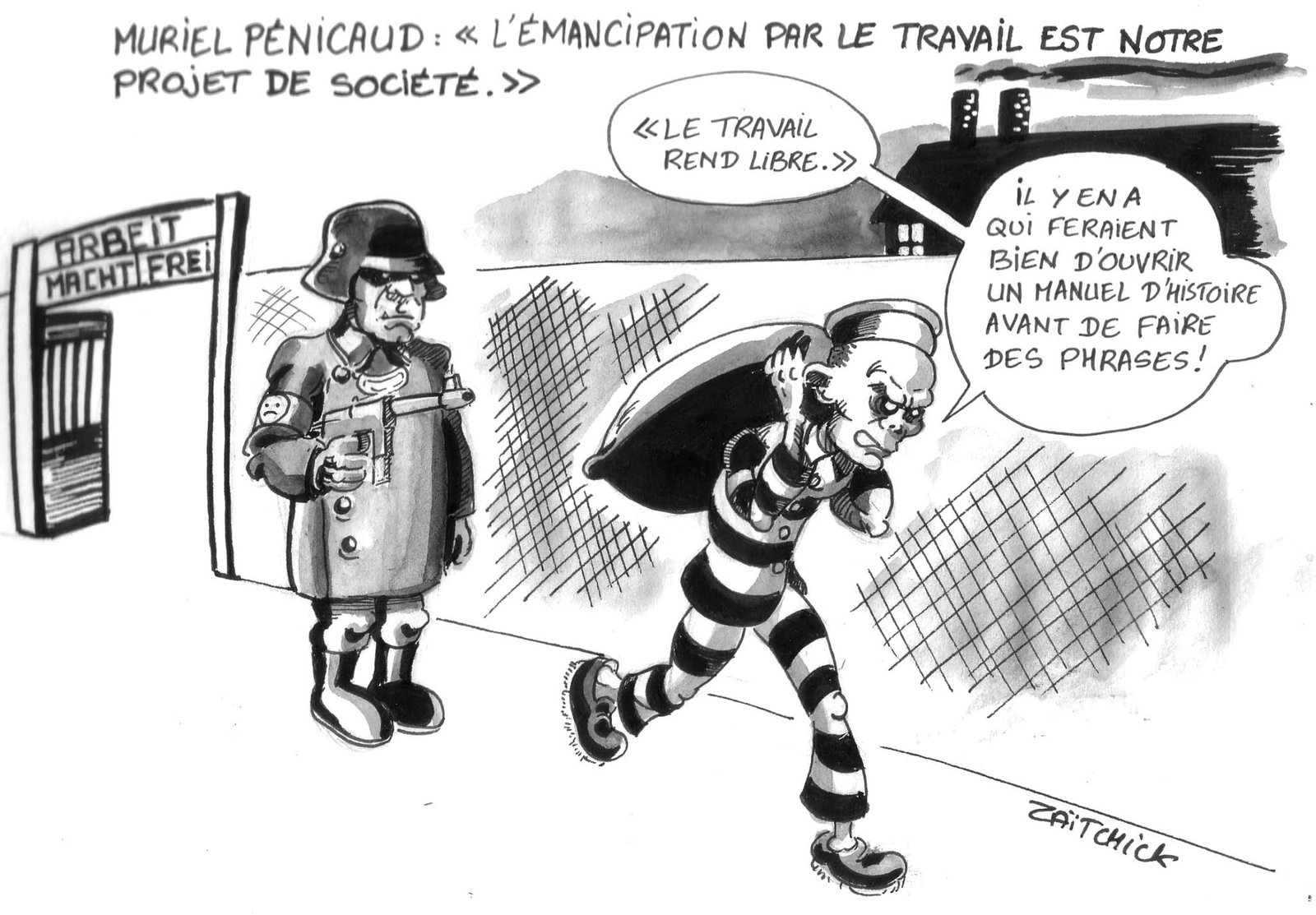 Le travail rend libre... le patron.