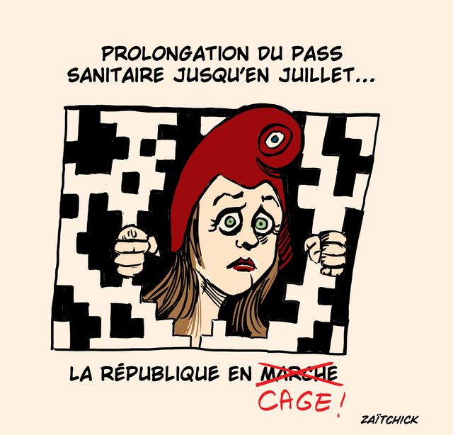 La République en cage !
