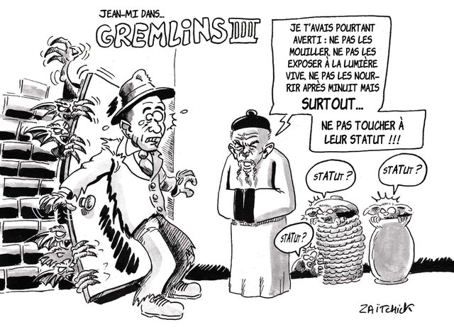 Touche pas au statut