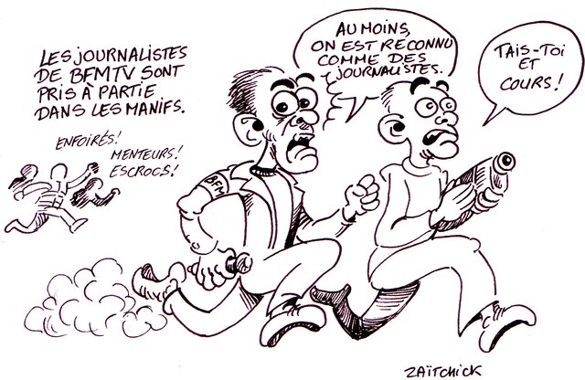 De la course à l'audience à la course dans la rue...