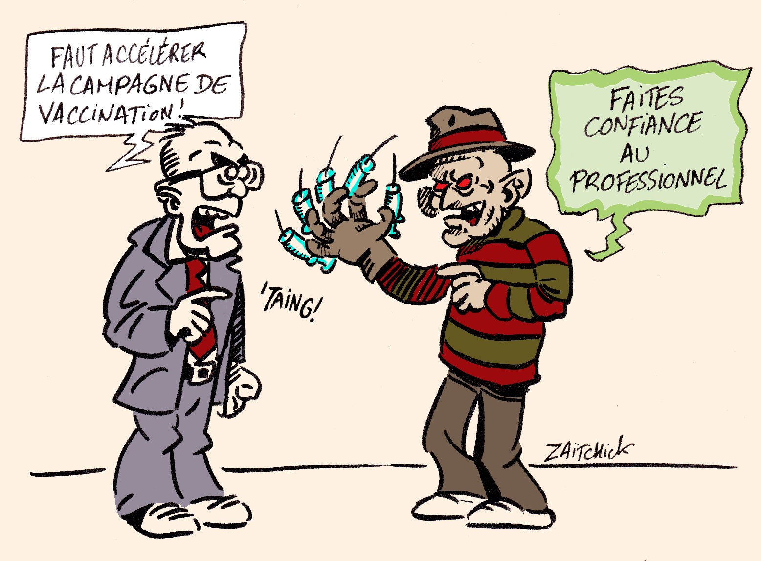 Les Griffes du vaccin