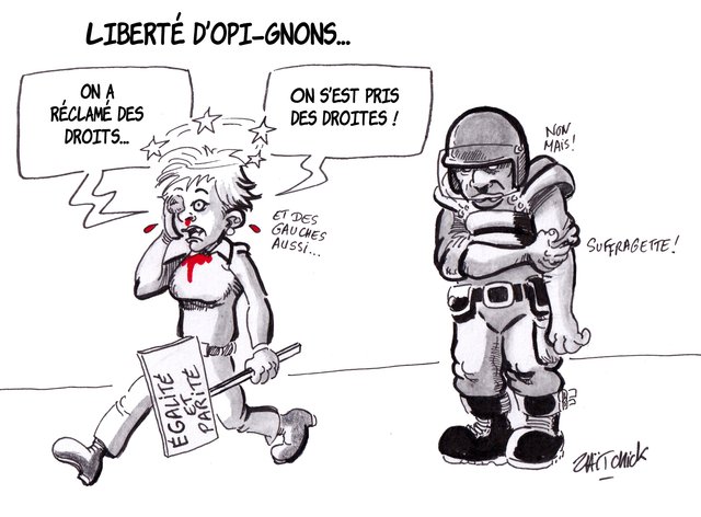 Pays des droits de l'HOMME.