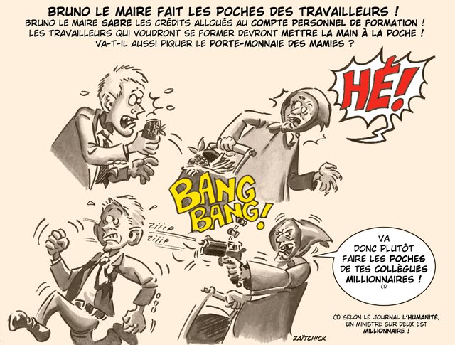 Bruno lemaire rencontre la Fée Carabine