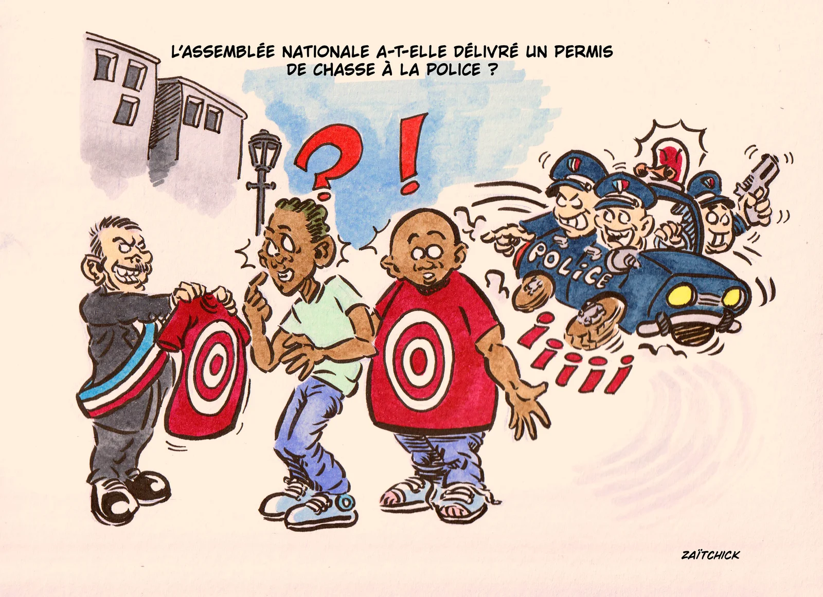 Souriez, vous êtes ciblés.
