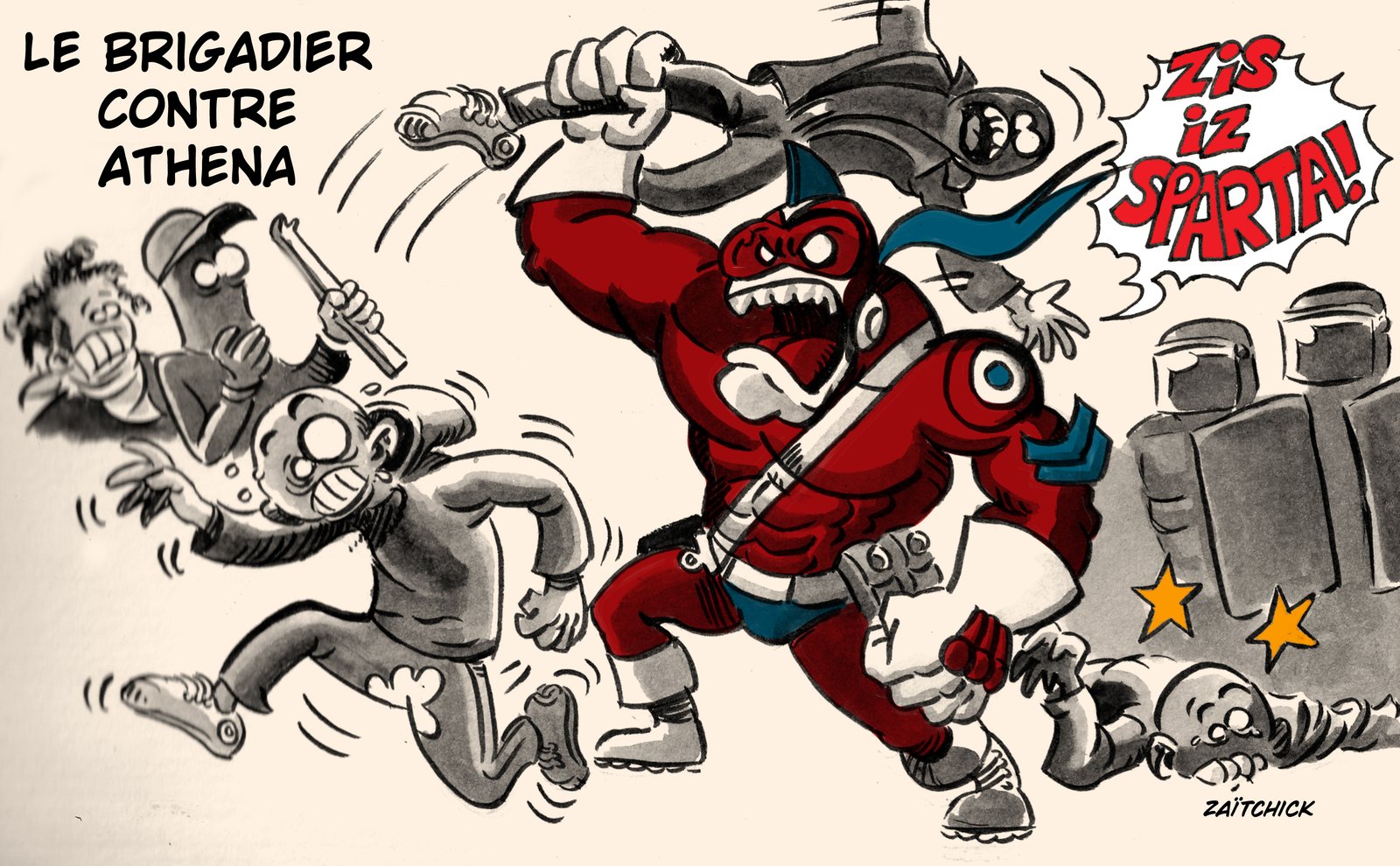 Le Brigadier fait craquer la 6T