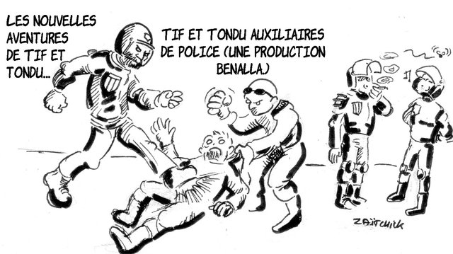 Les Nouvelles Aventures de Tif et Tondu, vues sur You Tube.