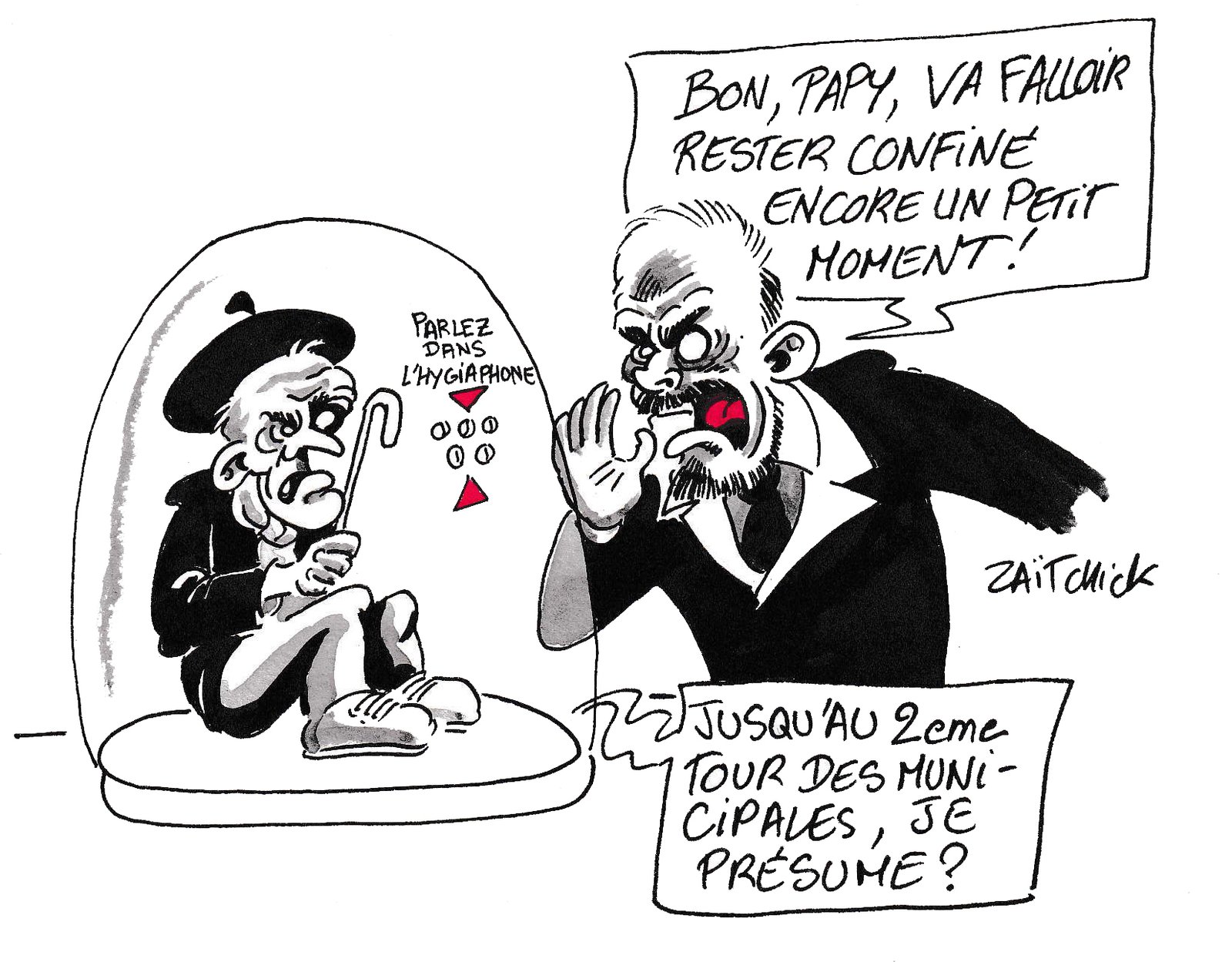 Papy fait du confinement