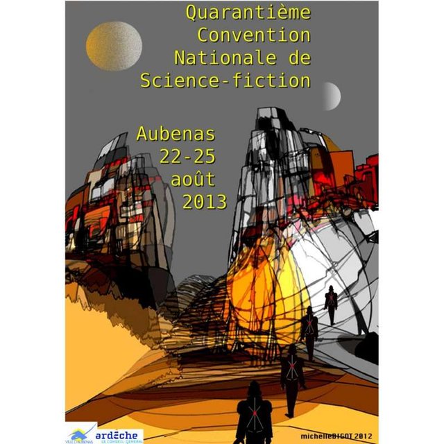 Convention nationale de science-fiction à Aubenas.
