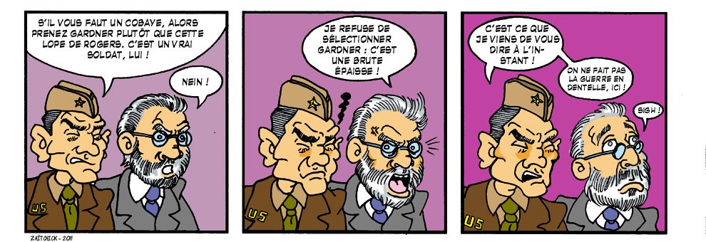 Qui regarde nos Gardiens , Strip n°2