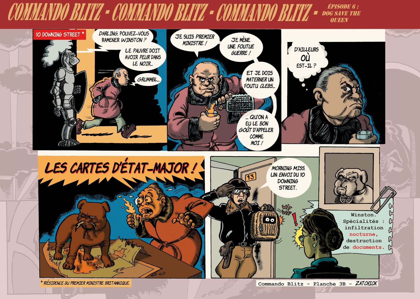 Commando Blitz : Dog save the Queen