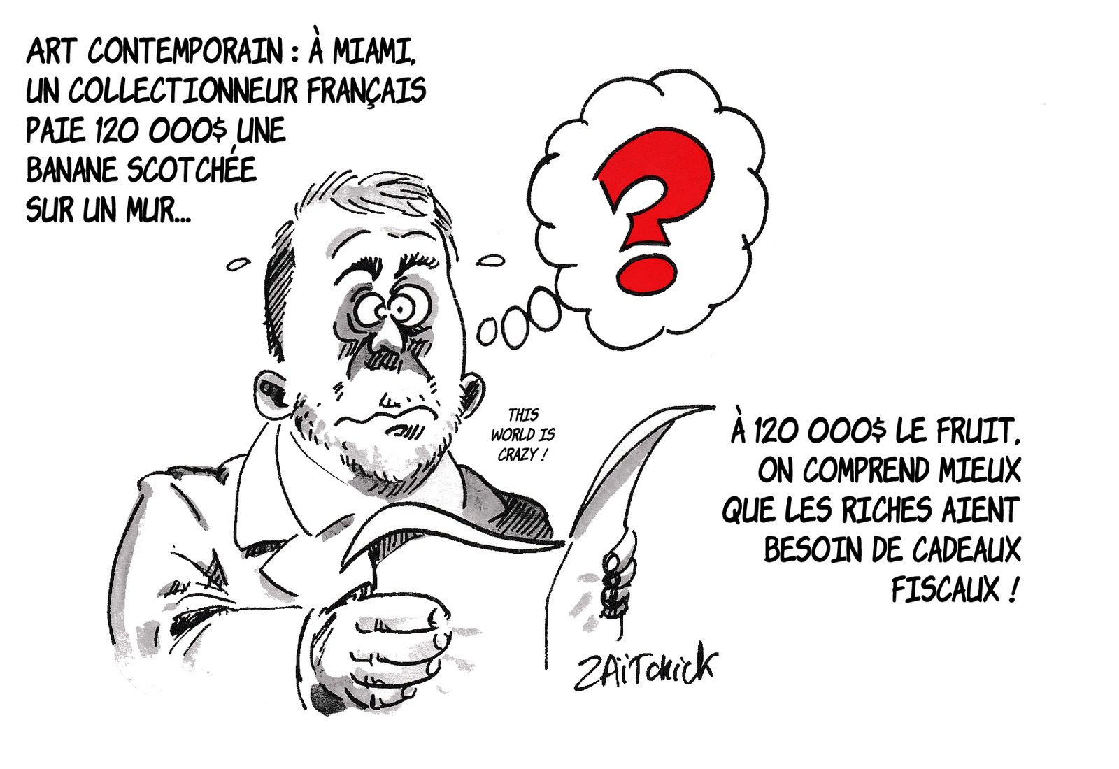 Brûler la banane par les deux bouts...