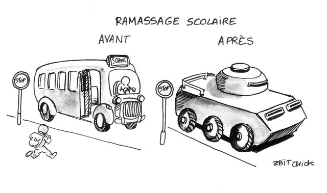 La classe (tout risque) américaine.