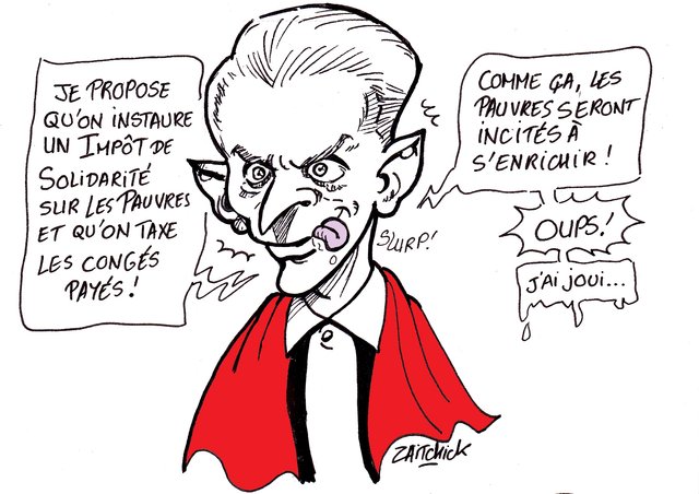 Et à quand un impôt sur la connerie ?