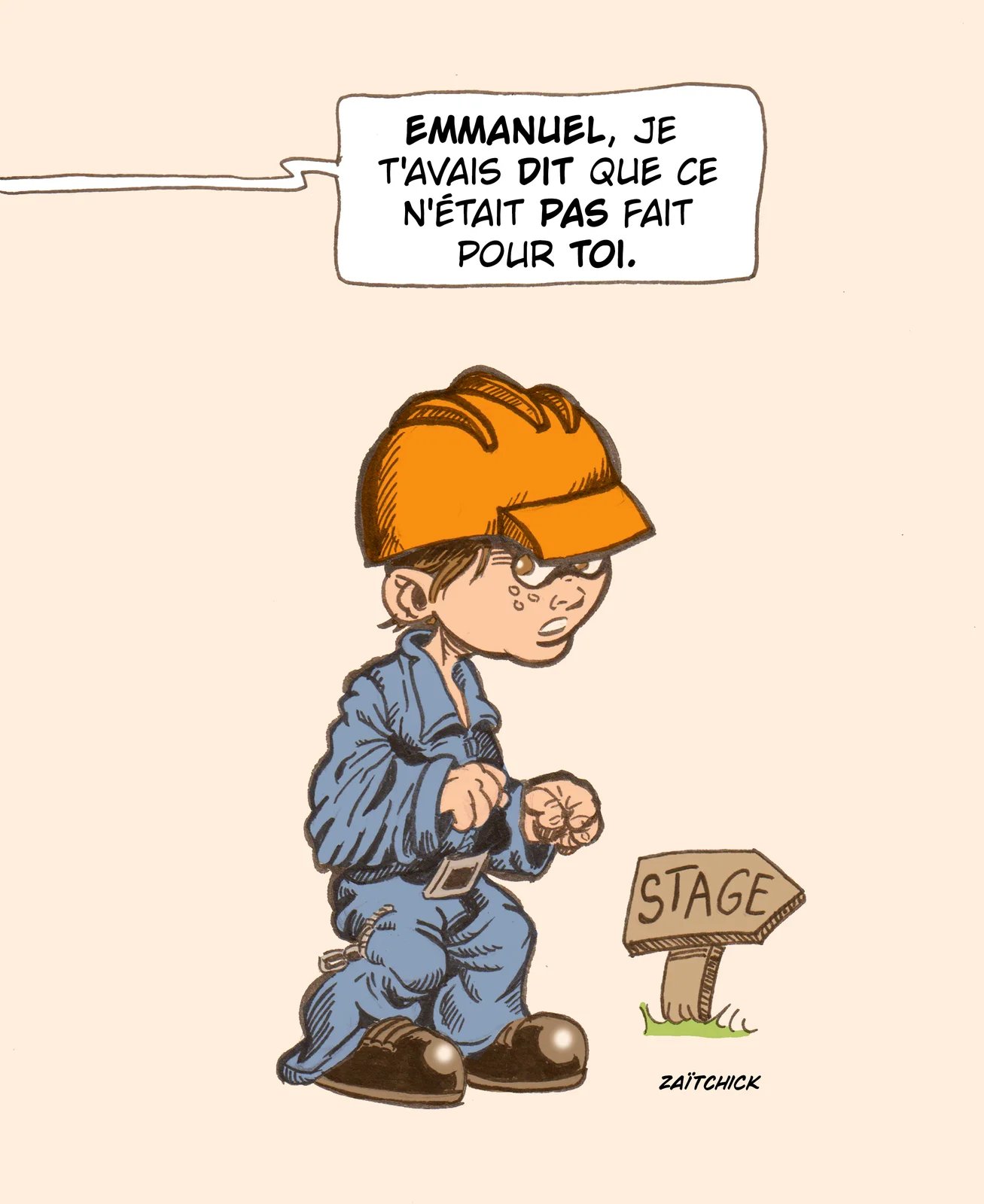 Bleu de travail