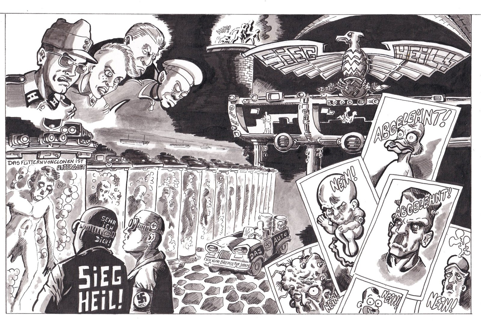 Commando Blitz, planche 21B WIP