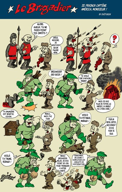 Le Brigadier répartit les richesses