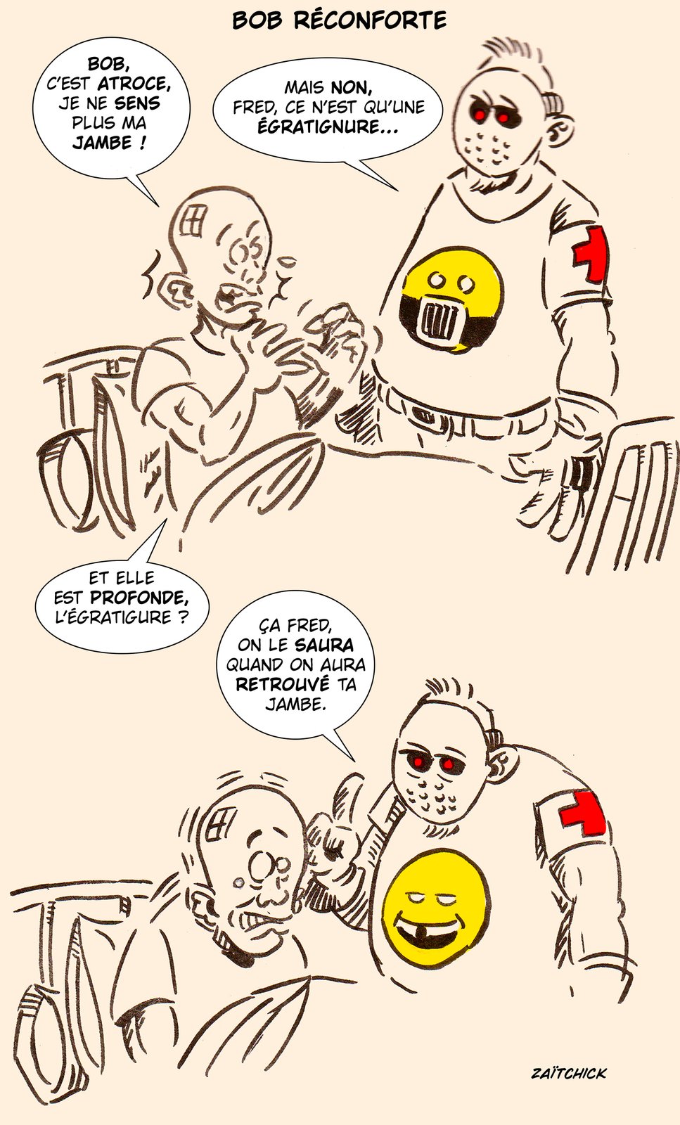 Quand Bob vous tient la jambe