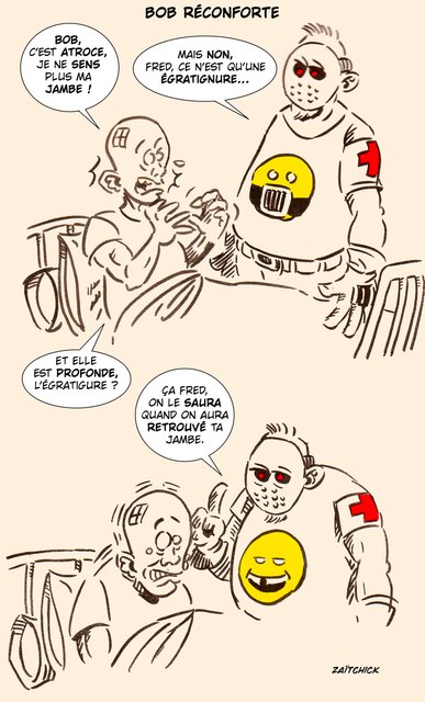 Quand Bob vous tient la jambe