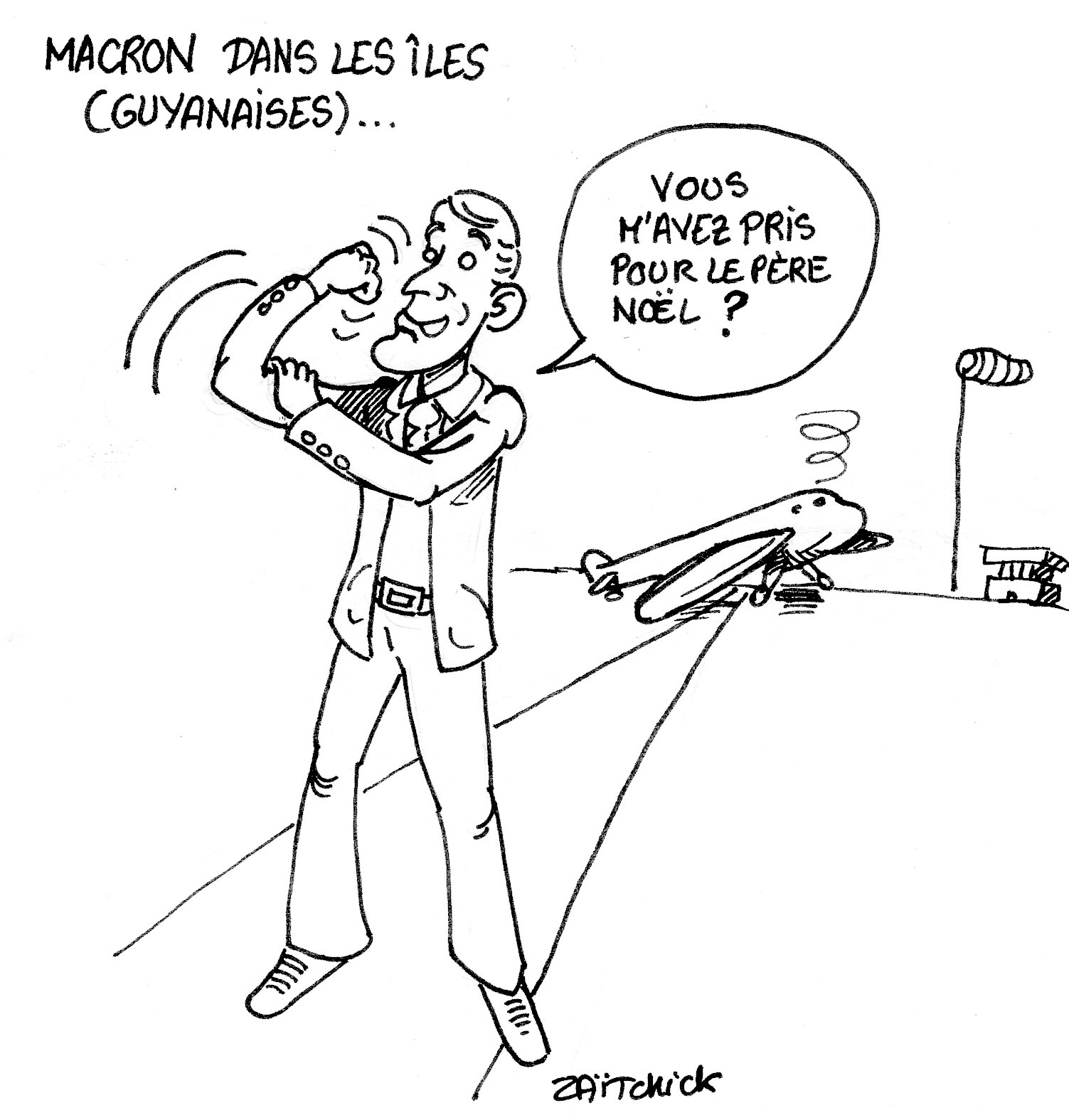 Guyanais, le Père Noël ne passera pas par toi.