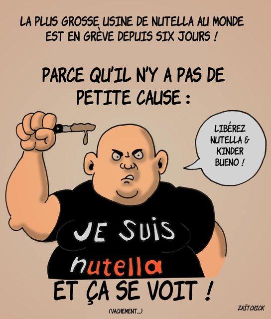 Solidarité avec la pâte à tartiner !!!