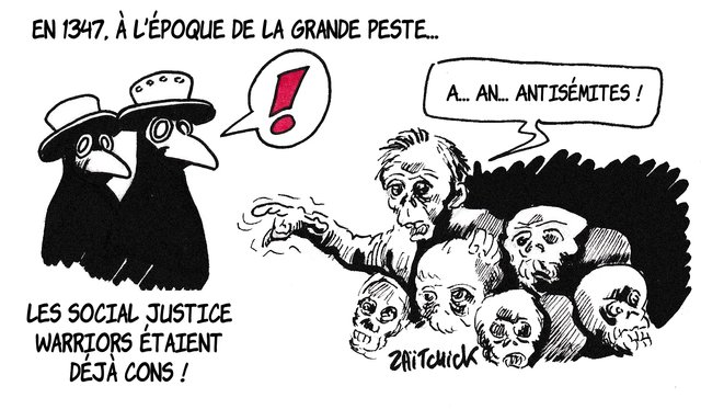 Anti-antisémite, tu perds ton sang froid.