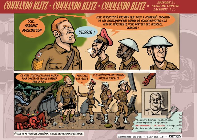 Commando Blitz : Nemo me impune lacessit.