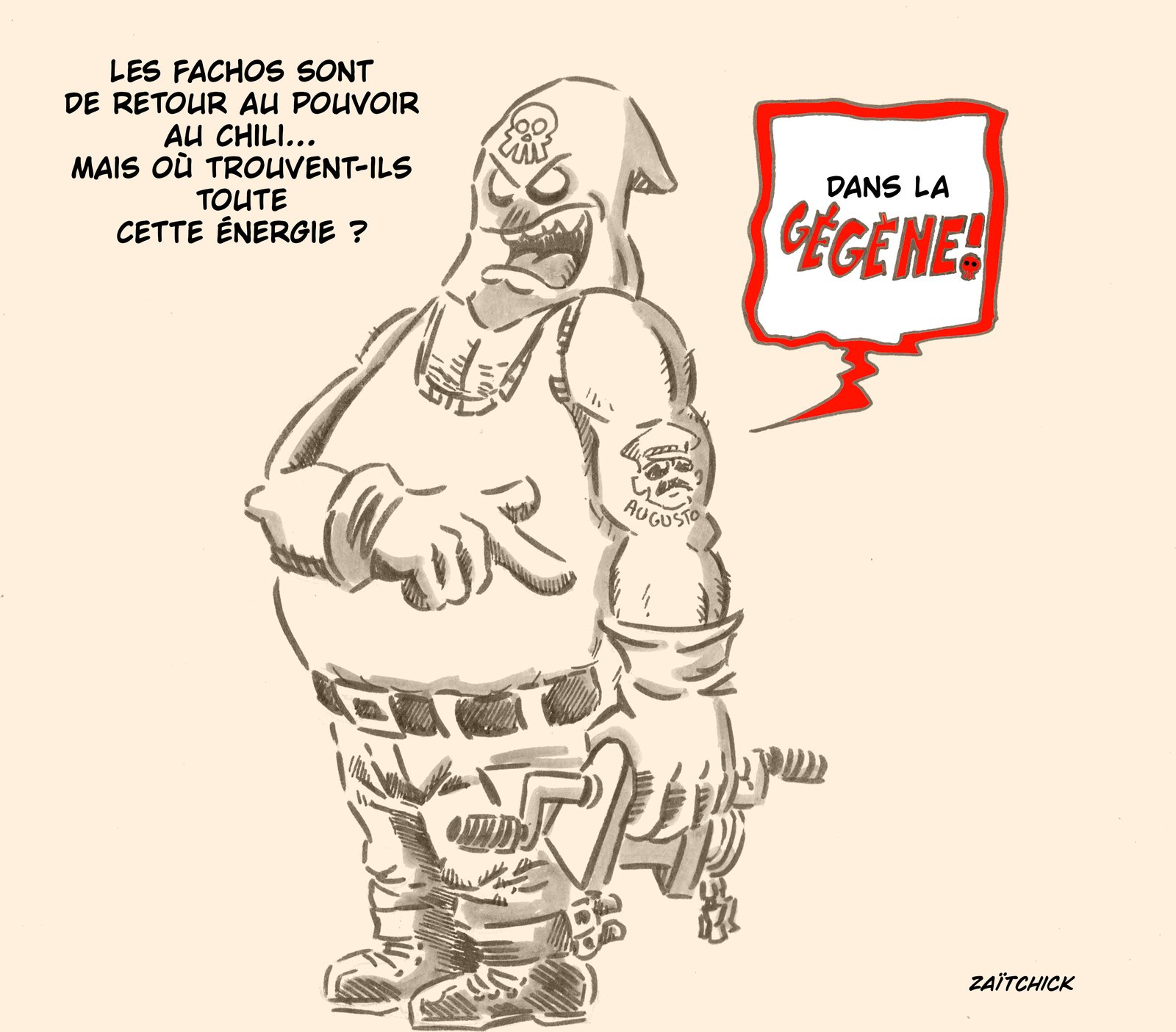 Où y a de la gégène, y a pas d'plaisir